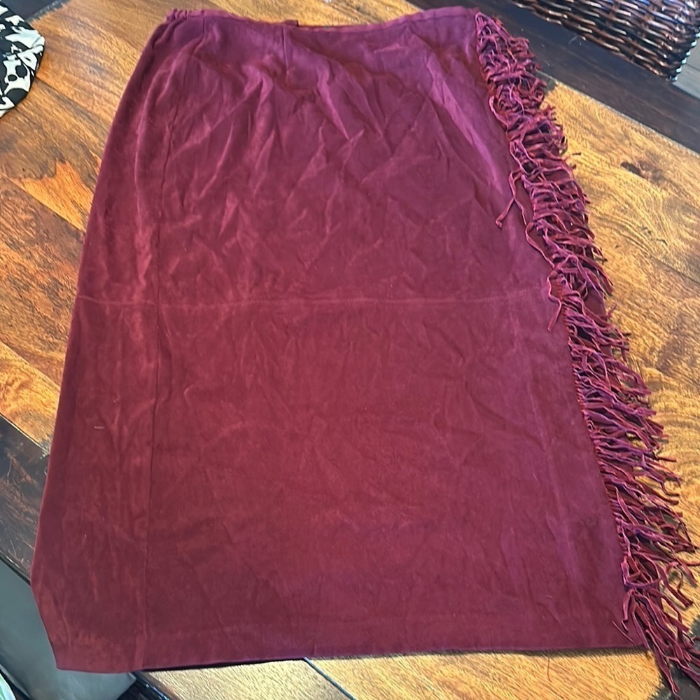Norton McNaughton faux wrap skirt. Size 16 EUC